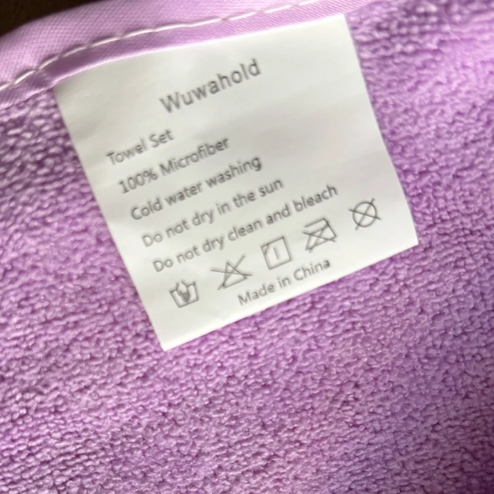 Wuwahold Microfiber Gym Towel Set of 3. Be Fearless' Embroidery